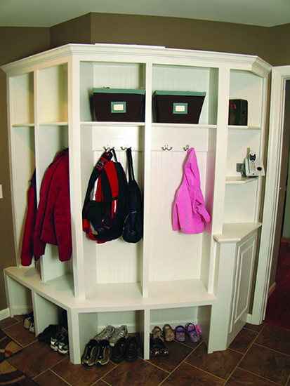 locker/coat space