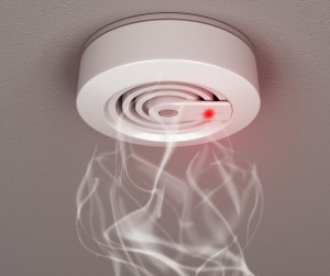 smoke and fire alarm