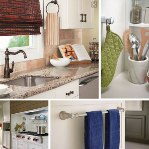 Kitchen towel hook ideas hotsell