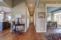 hallway with wood floors