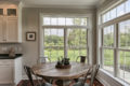 country farmhouse dining area