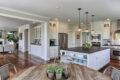 country farmhouse kitchen and dining area