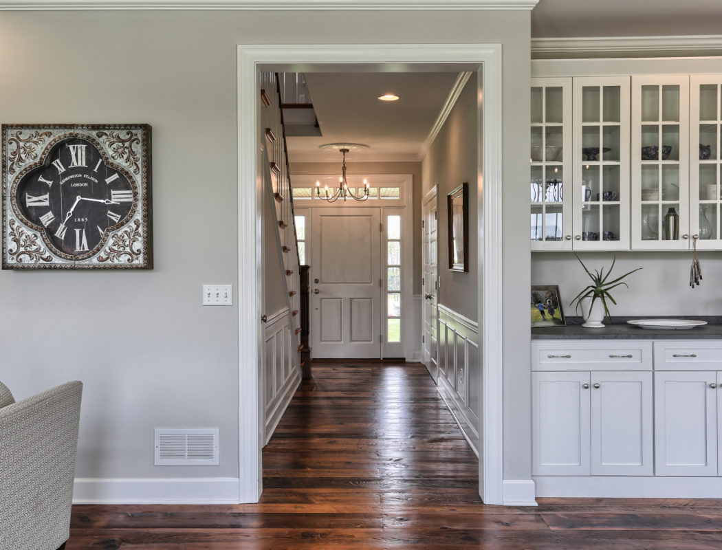 country farmhouse entrance hallway