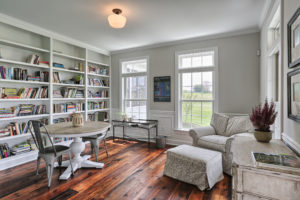 country farmhouse library