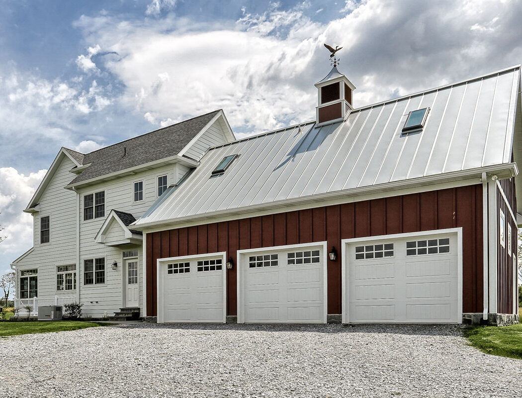 country farmhouse exterior