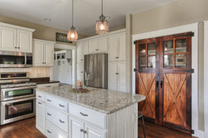 craftsman cottage kitchen island