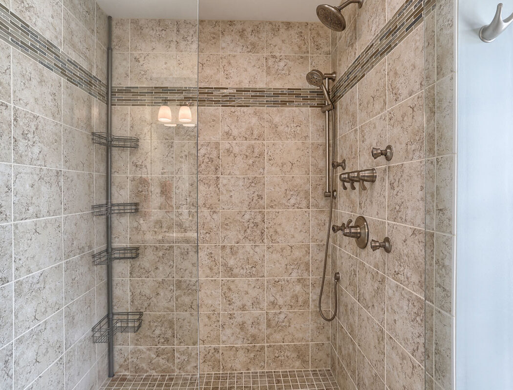 craftsman cottage master shower