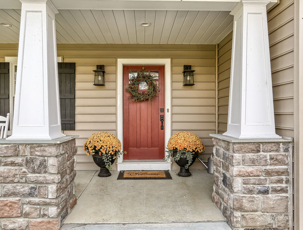 craftsman cottage front door