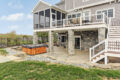 backyard porch and deck