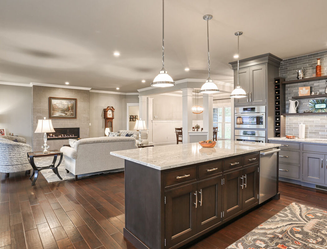 kitchen living room flow