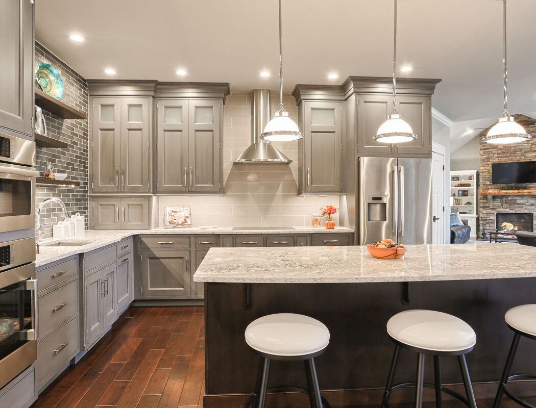 breakfast bar kitchen cabinets
