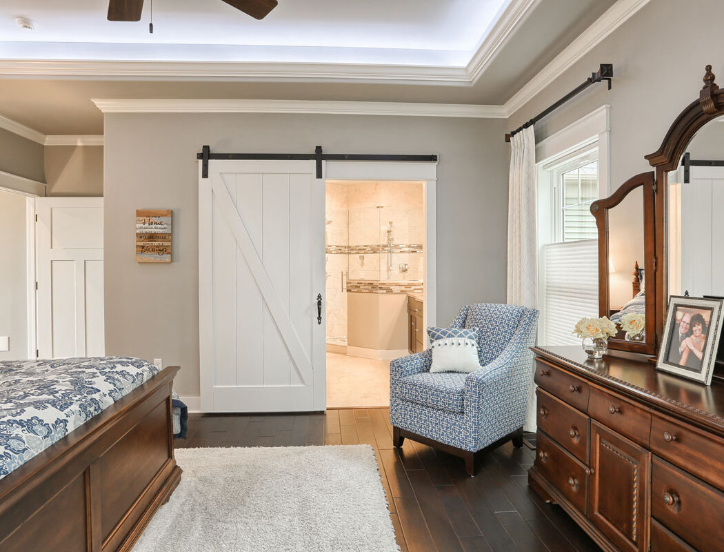 master bedroom barn door