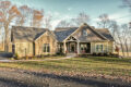 new home exterior - built by lancaster home builders Metzler