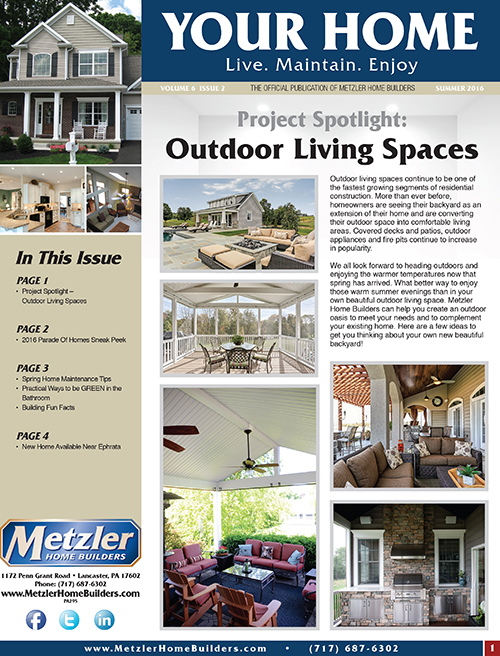 Metzler 'Your Home' Newsletter PDF cover for Volume 6 Issue 2