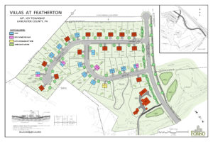 Villas at Featherton plot plan