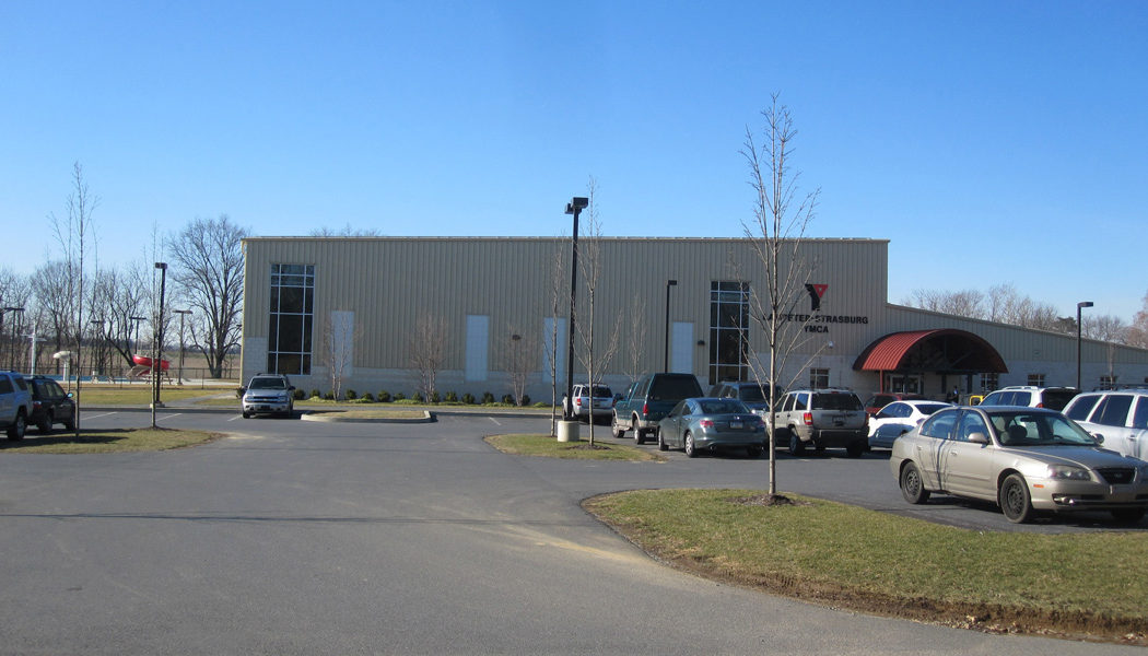 Lampeter Strasburg YMCA parking lot & exterior