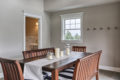 dining area of a pool house