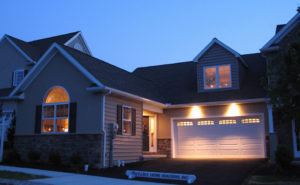 Willow Bend Farm home exterior at dusk