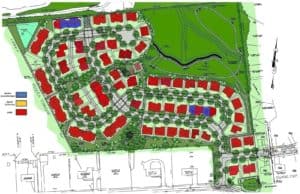 Willow Bend Farm plot plan rendering