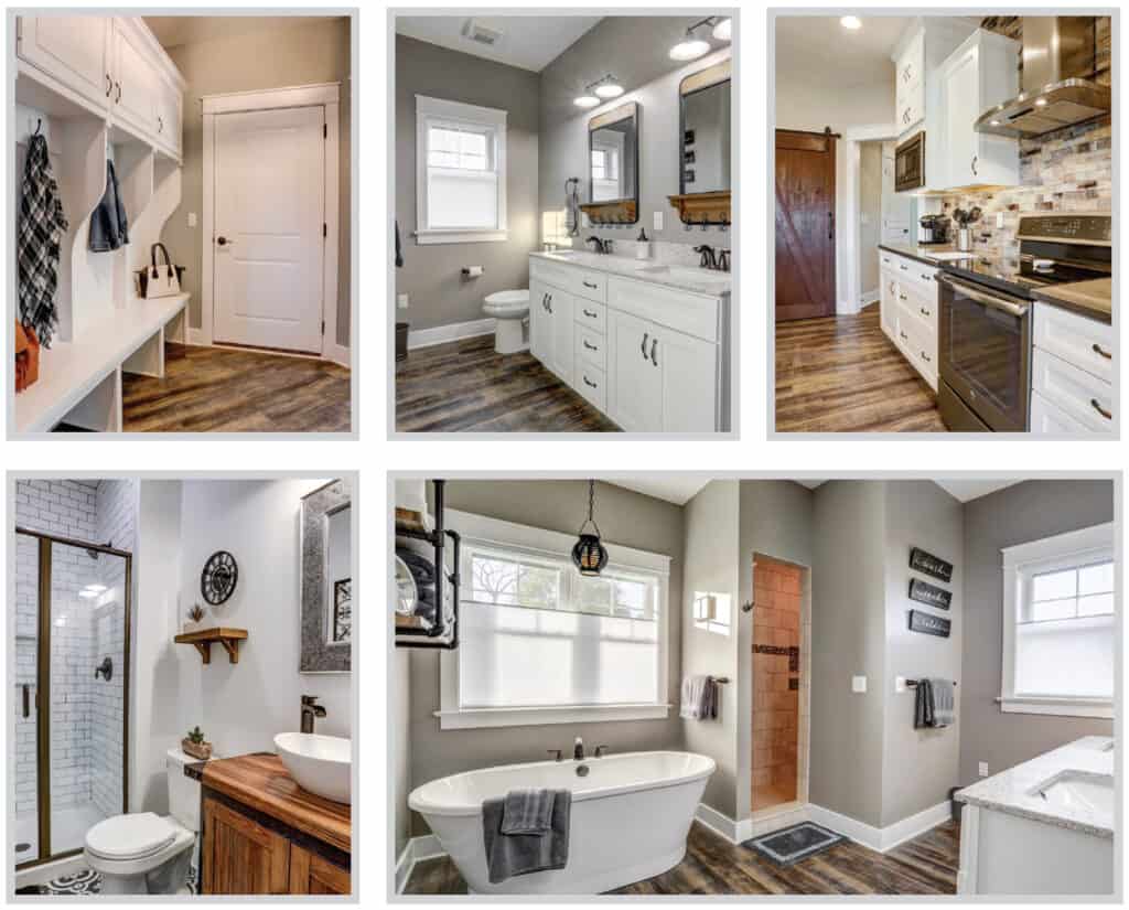 custom home interiors by metzler home builders