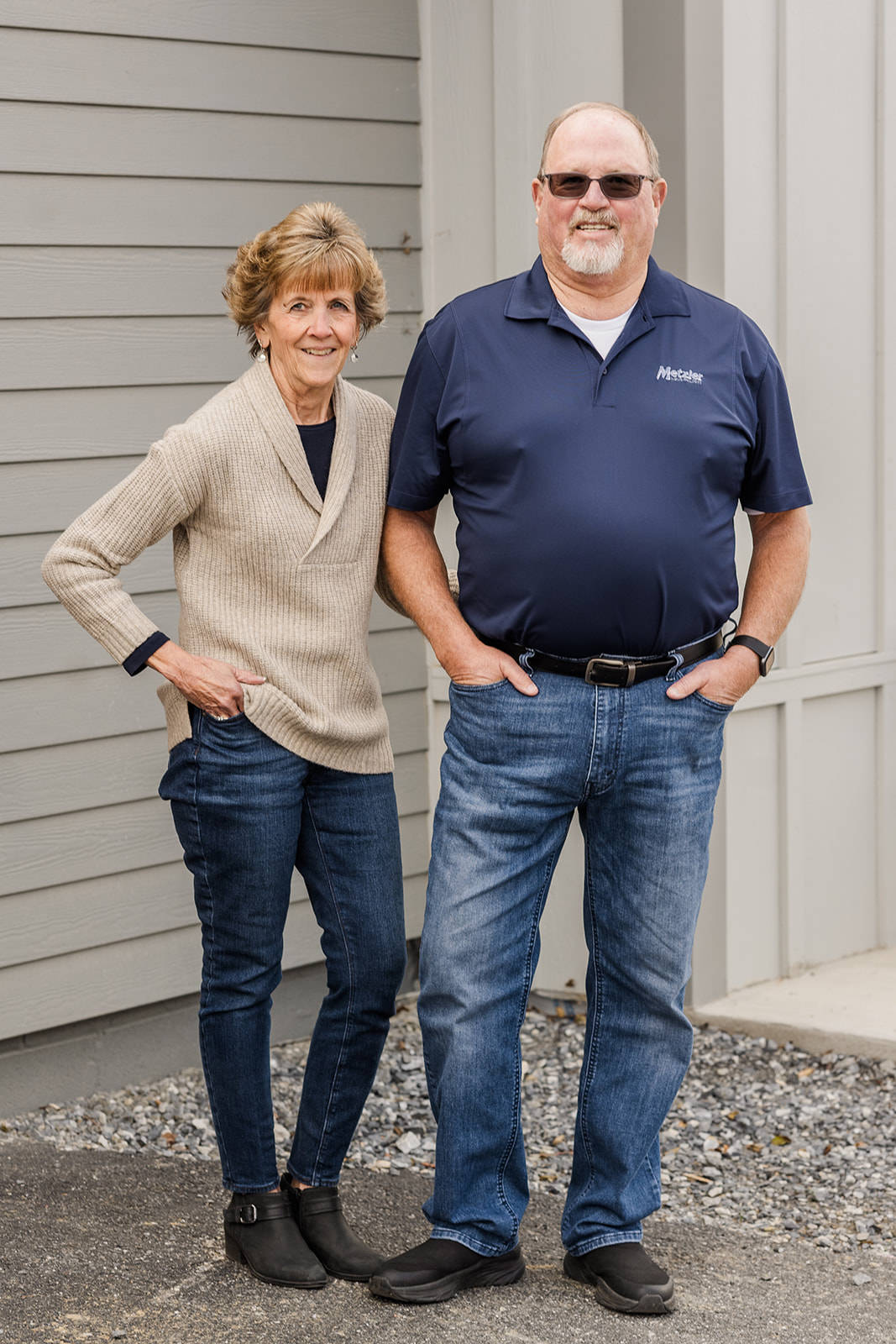 dan and janet metzler - president and office manager